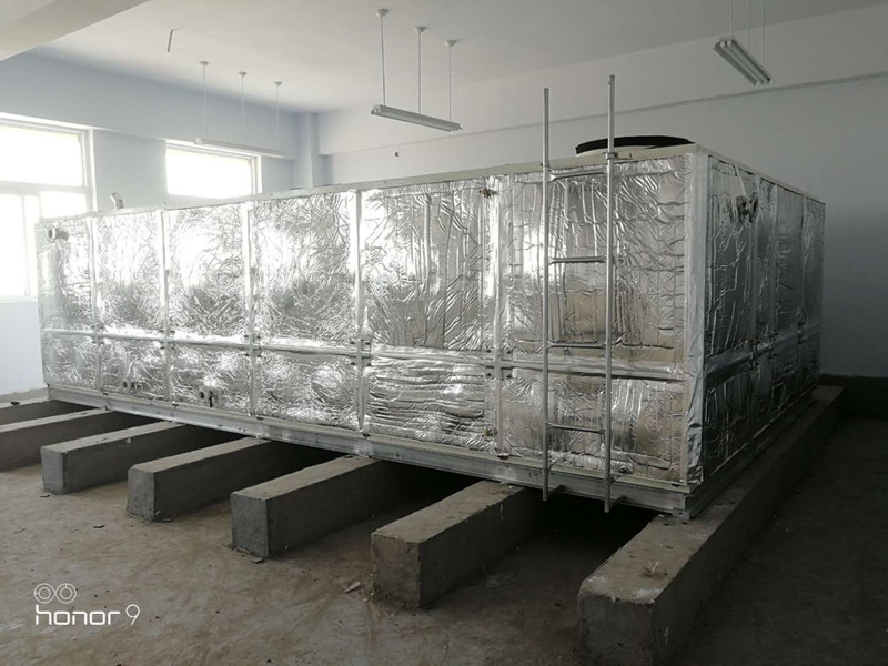 信阳31.5立方玻璃钢橡塑保温水箱